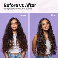 MANETAIN Washday Bundle | Moisturizing Shampoo 100ml , Multipurpose Conditioner 100gm , Volume Gel 100ml & Curl Cream 100ml | Hydrating, Anti-Frizz, Curl-Enhancing for Curly, Wavy Hair | Protein/Moisture Balanced | Vegan, No Sulfates or Silicones