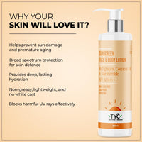 TYC - TRUST YOUR CHOICE Sunscreen Spf 60++++ Face And Body Lotion, With Coconut Oil And Niacinamide, No White Cast And Sand Proof, Hydrating Ayurvedic And Natural, For All Skin Types (200 Ml)