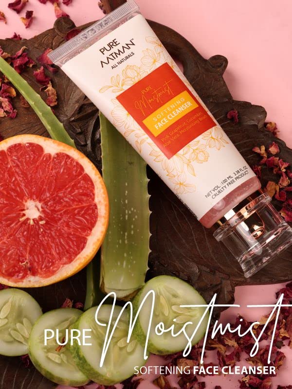 PURE AATMAN Women & Men Pure Potion Day & Night cream For Glowing Skin 100g With Moistmist Softening Face Cleanser (Face reviving kit) (Combo Pack Of -2)