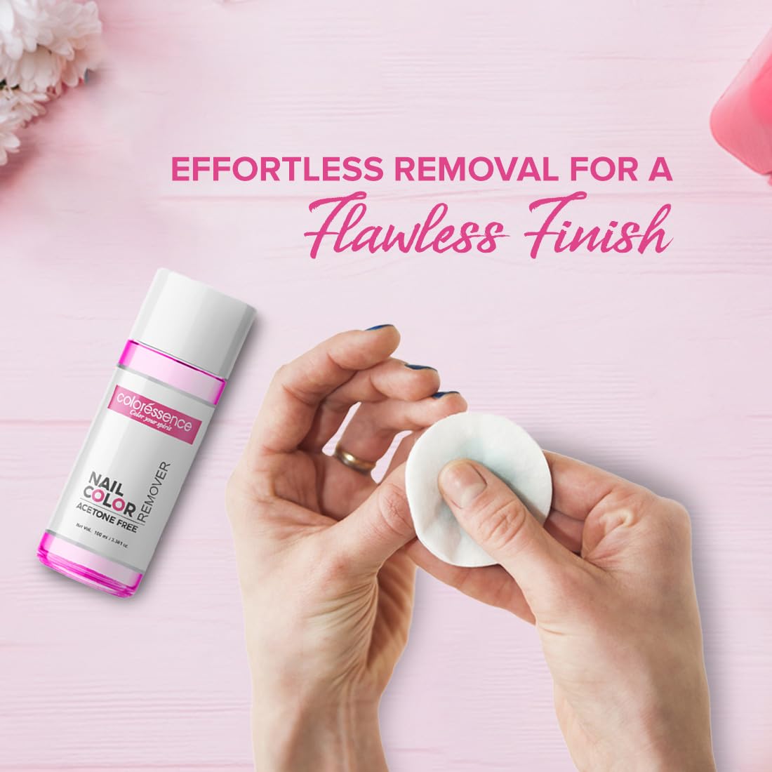 Coloressence Fresh Start Nail Paint Remover | Cleans in One Swipe |100ml-100ml