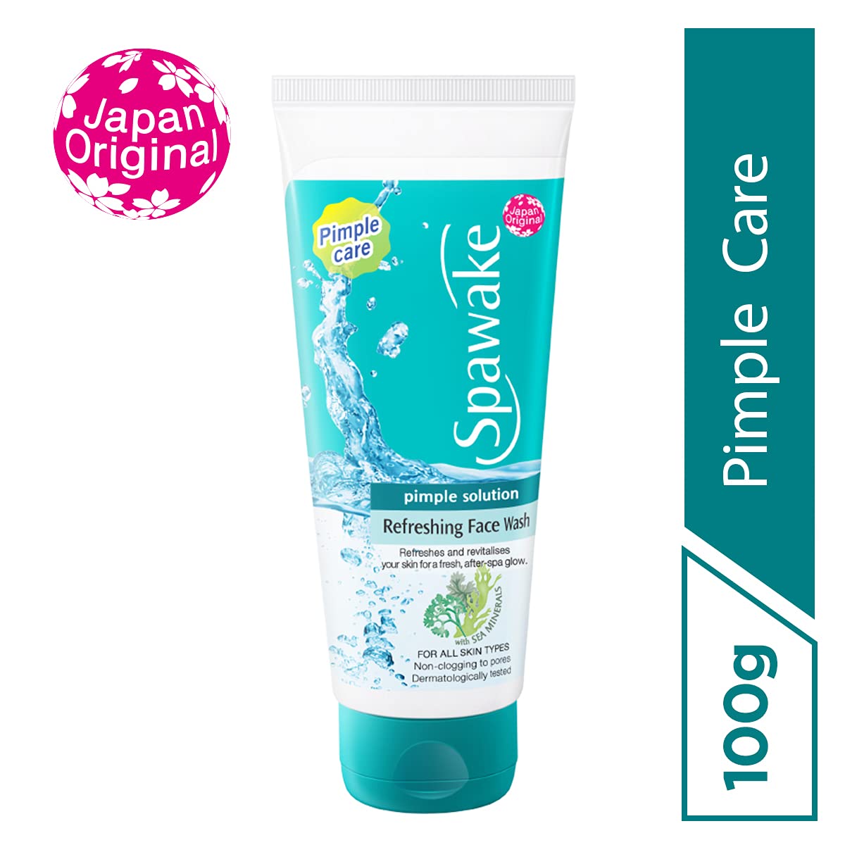 Spawake Anti Acne Care, Pimple Solution Refreshing Face Wash, 100g