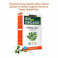 INDUS VALLEY Organic Indigo Powder and Red Henna Leaf Powder, Natural Hair Coloring, Protects Hair from Damage (100 * 2, Pack of 2)