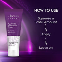Jovees Herbal Almond & Ginseng Wrinkle Lift Face Cream | Anti-Wrinkle 60g