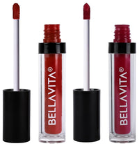 Bella Vita Organic Kiss-Proof 4.5 Ml 18-Hr Stay Waterproof Matte Intense Moisturisation Pink Pout Kiss-Proof 4.5 Ml 18-Hr Stay Waterproof Intense Moisturisation Scarlet Red