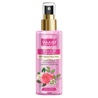VAADI HERBALS Rose Water For Healthy&Hydrated Skin-100% Natural&Pure Rose Water Reduces Skin Redness,Itchiness And Inflamation Improves Skin Complexion Prevents Skin Ageing Alcohol Free-250Ml
