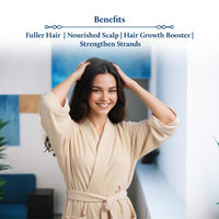 Blue Nectar Batana Oil for Thicker Hair | Pure Honduras Batana Oil for Hair Growth with Organic Almond Oil | Ayurvedic Hair Growth Oil for Stronger Hair (12 Herbs, 100 ml)