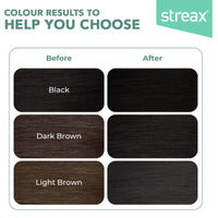 Streax Crème Permanent Hair Colour - 1 Natural Black Hair Colour- 140 ml, 100% Grey coverage, Ammonia Free Hair Color, Long Lasting Hair colour for women(Colourant Tube 60g,Developer Bottle 60ml,Conditioner 20g)