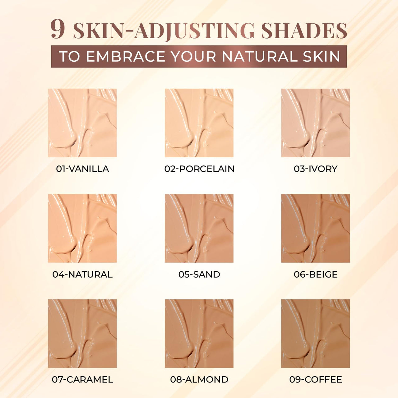 Just Herbs Medium to Full Coverage Liquorice Root and Sandalwood Longwear Weightless Foundation for Face Makeup (Sand)
