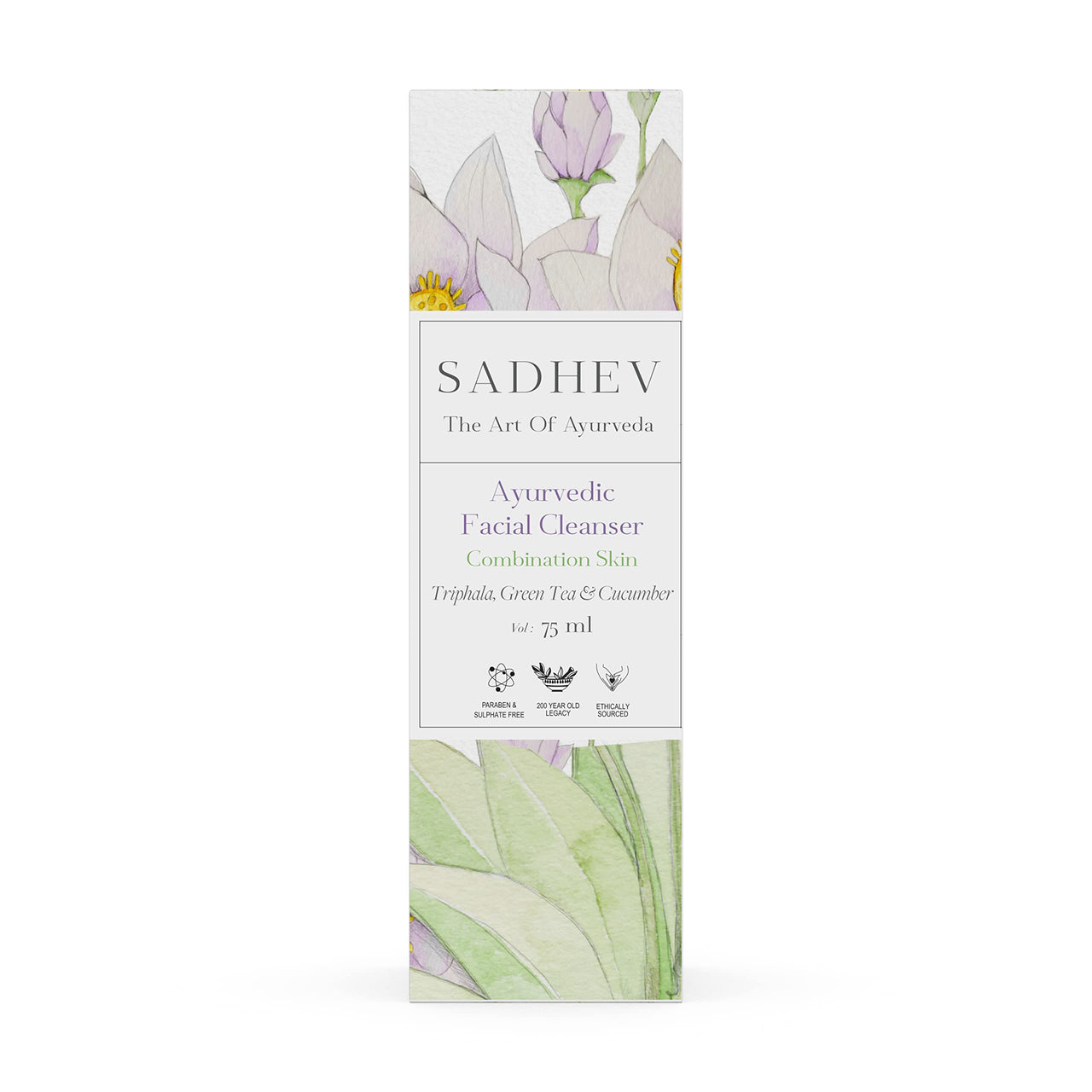 Sadhev Ayurvedic Facial Cleanser Combination Skin - 75ml