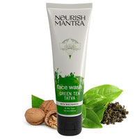 Nourish Mantra- Cucumber Mint Upvan Face Wash (100 ml) | Powered with Vitamin C, Cucumber and Niacinamide | Face Wash For All Skin Types | Paraben & SLSSLES Free (100 ml (Pack of 1), Cucumber Mint)