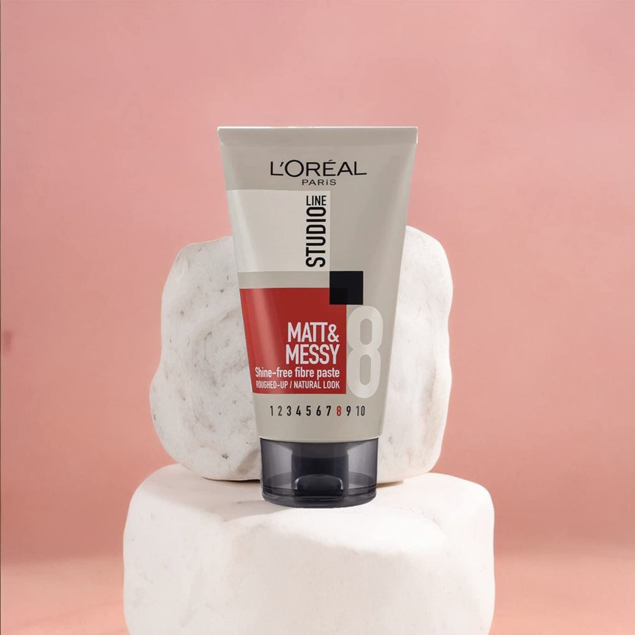 L'Oreal Paris Studio Line Natural Clear Gel Normal Strength 150ml (Matt & Messy No. 8)