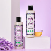 Love Beauty & Planet Natural Argan Oil and Lavender Anti Frizz, Smoothening Shampoo & Conditioner,No Parabens, No Dyes, 200ml