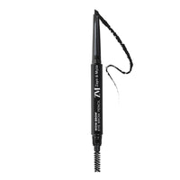ZM Zayn & Myza Wow Brow Eyebrow Pencil Enriched with Castor Oil | Smudge Proof | Water Proof | Lasts Up to 12 hours - (Deep Brown, 0.35gm)