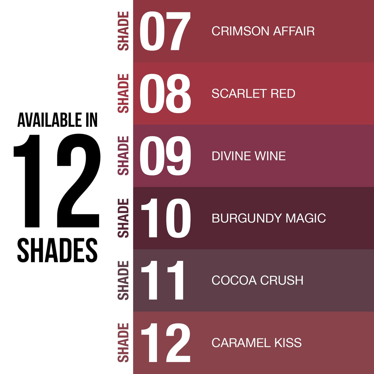 Hilary Rhoda Matte About You Lipstick | Long Lasting & Highly Pigmented Lipstick | Glides Smoothly | Matte Finish | One Stroke Application | Cruelty-Free & Vegan - 3g (Scarlet Red - Shade 08)