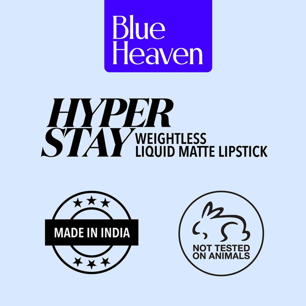 Blue Heaven Hyperstay Matte-Lava Liquid Red-02 Red (Pack Of 2), Assorted