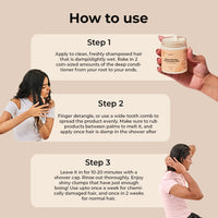 Fix My Curls Moisture Melt Deep Conditioning| Hair Mask for Dry, Damaged, and Chemically Treated Hair| 8 Magical Oils, Shea Butter, Vitamins| Pro-Keratin Bond Repair |Weekly Revitalization, (50g)