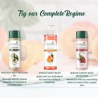 Biotique Bio Apricot Refreshing Body Wash | Keeps Skin Fresh and Clean | Brightens Skin and Reducing Dark Spots | 100% Botanical Extracts | Suitable for All Skin Types | 200ml (Pack of 4)