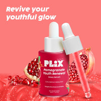 PLIX - THE PLANT FIX Pomegranate 0.6% Retinol & 0.2% Bakuchi Oil Face Serum (30 ml) | For Reverse Aging | Reduces Fine Lines & Wrinkles | For Men & Women | 100% Vegan