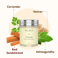 Kama Ayurveda Nimrah Anti Acne Face Pack with Sandalwood and Liquorice, 40G