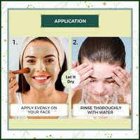 INDUS VALLEY Bio Organic Face Pack (Mulethi Powder, Sandalwood Face Pack, Orange Peel Powder and Multani Mitti Powder) Beauty Gift Set, (4 x 30 g)