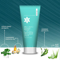 Aroma Magic Hydrating Seaweed Multi-use Face Pack| with lotus leaf, Vitamin C & E | For Instant Hydration| | Detoxify, Oxygenate & Delay Signs of Aging |for Men & Women |All Skin Types|100gm Pack of 1