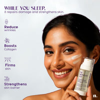 Numour Beginner Friendly Retinol Serum | Irritation Free | 0.3% encapsulated Retinol+4 Peptides+5 Ceramides | For Fine Lines & Wrinkles | Dermat Tested, Safe for Sensitive Skin |Face serum for Men & Women | The Midnight Edit Dual Anti-Aging Serum 20ml