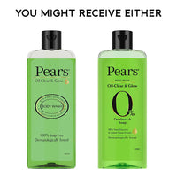 Pears Oil Clear & Glow Shower Gel, With 98% Glycerine, 100% Soap Free, Paraben Free, 250 ml (Pack of 2)