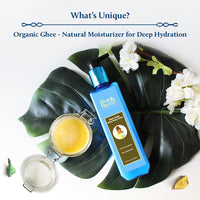 Blue Nectar Baby Lotion with Nourishing Organic Ghee, Body Butters and Ayurvedic Baby Oils Baby skincare | Infant Body lotion | Gentle moisturizer for Kids (12 Herbs, 200ml)
