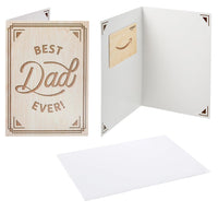.com Gift Card in a Father's  Day Greeting Card (Various Designs) 0 Best Dad Ever Greeting Card