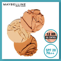 Maybelline New York Lipstick, Matte Finish, Bold Colour, Enriched With Jojoba Oil, Color Sensational Ultimattes, 699 More Buff, 1.7 g & Maybelline New York Compact Powder, 6g