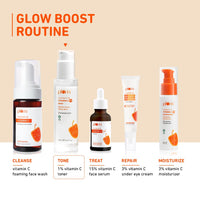 Plum 1% Vitamin C Toner with Mandarin & Kakadu Plum | Alcohol-free Toner | For Glowing Skin | Soft Spray Dispenser | Fragrance-Free | For All Skin Types | Women & Men | 100% Vegan | 150 ml