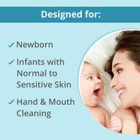Mother Sparsh 99% Pure Water (72 Unscented Baby Wipes) - Super Thick Fabric