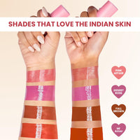 THE SKIN DIET COMPANY Lip Tint - Nude Pink| Hydrating Liquid Lipstick for Women | Lip treatment for Dry & Pigmented Lips (4ml)