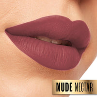 Lakmé Absolute Beyond Matte Lipstick, Velvety matte finish, blurs lip lines, lightweight & longlasting, lipstick, Nude Nectar