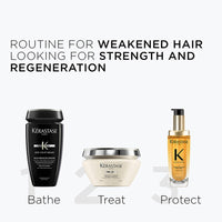 Kérastase Densifique Densité Homme Shampoo for Men 250ml | For Thin Hair | Thickening Formula | Volumizing | Infused with Biotin and Taurine