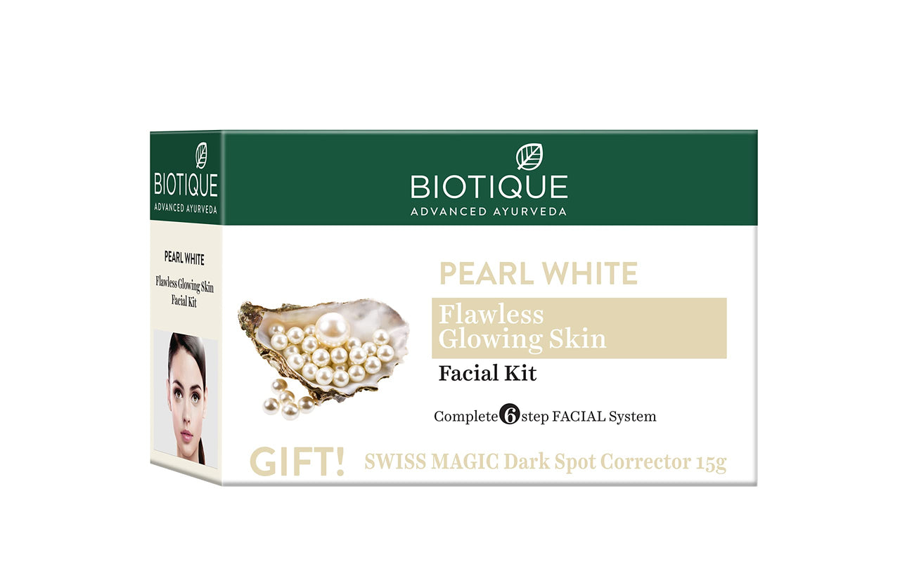 Biotique Bio Pearl White Facial Kit, 65g