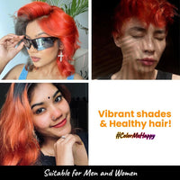 2.Oh! Italian- Orange Hair Color DIY Kit | Semi Permanent Hair Color + Hair Bleach for Hair Color | Hair Highlights for Women & Men | Hair Bleach with Plex & Argan oil| Lightening Kit