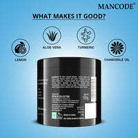 Mancode After Shave Balm (100gm) | Post Shave Treatment | Soothes Skin Irritation | Hydrating Closes Pores | Lemon Oil Aloe vera Turmeric Chamomile Oil No Alcohol (Pack of 1)
