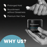 Men Deserve Daily Hair Cream (7 oil nourish) for Hair fall control, Dandruff Control,and Keratin Restore