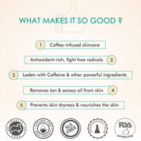 mCaffeine Tan Removal Kit with Face Scrub & Face Mask | Sunday Routine For Face Clean - Up | For Men & Women | Combo for All Skin Types | Pack of 2