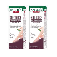 Nature's Essence Soft Touch Diamond Hair Removal Cream, 40+10gm, 50 g (Pack of 2)