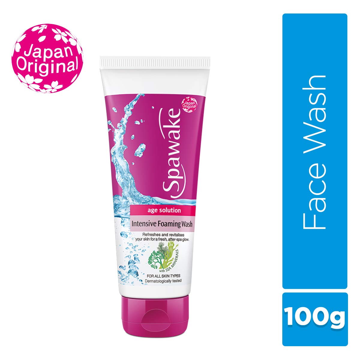 Spawake Anti Aging Face Wash, Age Solution Intensive Foaming Wash, 100g