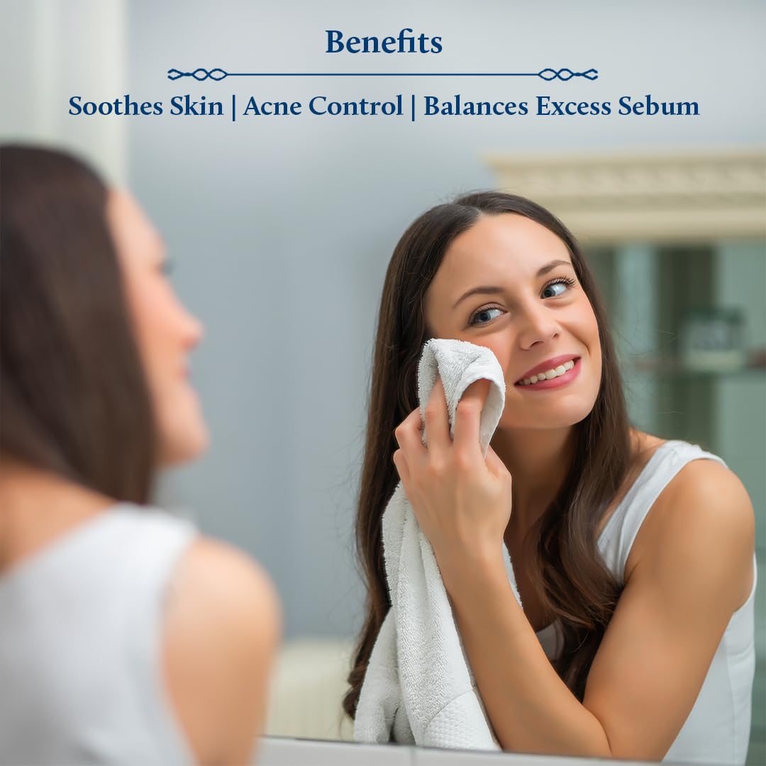 Blue Nectar Vitamin C Face Wash for Women and Men | Anti Acne Face Wash with Neem & Honey | Natural Cleanser for Face with Ayurvedic Herbs (11 Herbs, 200 ml)