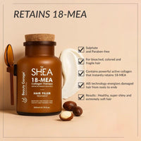 Beauty Garage Shea 18-MEA Collagen Therapy Hair Filler Treatment 500ml, All, (1 count)