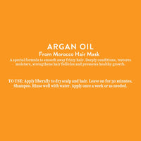 Biotique Argan Oil Hair Mask From Morocco (Ideal For Frizz -Free And Stronger Hair), 175G, 1 Count