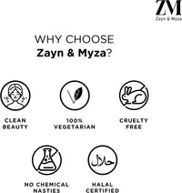 ZM Blink it! Liquid Eyeliner and Mascara Waterproof and Smudge proof - (Combo of 2) (Black)