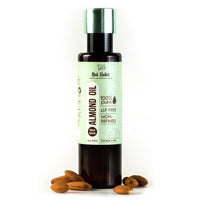Nat Habit 100% Pure Almond Oil (Rogan Badam), For Skin & Hair, Non-Refined, Chemical Free & Preservative Free - 100 ml