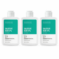 DERMATOUCH Salicylic Acid 2% Face Wash | For Acne & Oil Control | Suitable to All Skin Types | For both Men & Women | 100ML(Pack of 3)