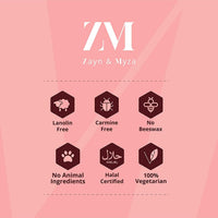 ZM Transfer-Proof Power Matte Bullet Lipstick, Vegan, 3.2 g (Burgundy Bliss)