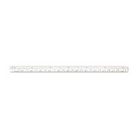 Alumicolor 3610-1 Aluminum Combination Pocket Scale, 6IN, Silver 6 Inch